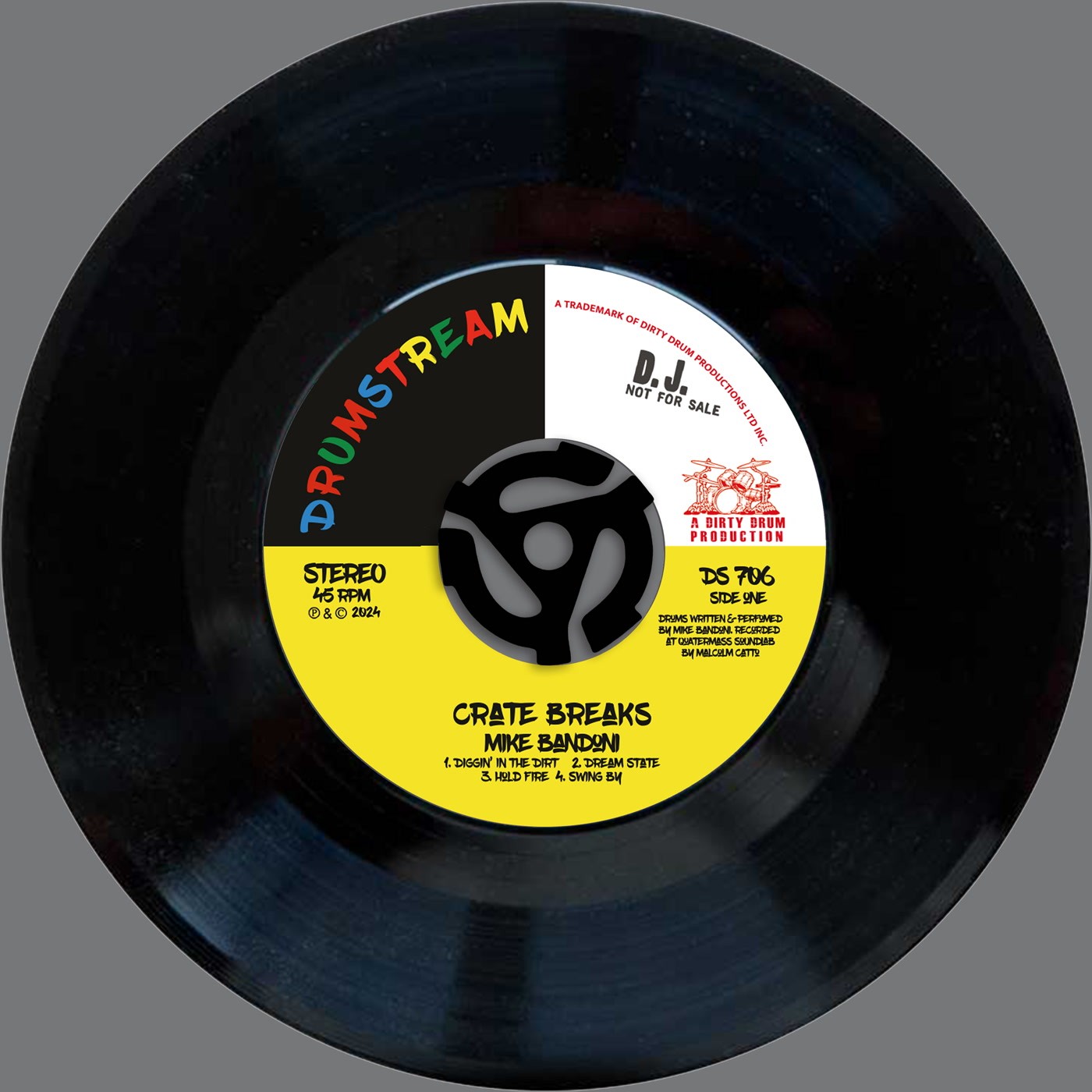 Mike Bandoni Crate Breaks, Vol. 6 7 Inch Vinyl DS706 NUOVO