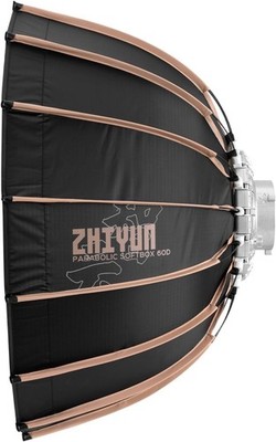 ZHIYUN 60D 60cm Parabolic Softbox Bowens Mount Light Diffuser For G200 X100 B100