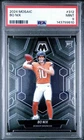 Bo Nix ROOKIE CARD 2024 Panini Mosaic Football #312 PSA 9 Denver Broncos