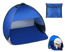 Mini Tent for Pets Small Dog Tent for Beach Portable Pop up Sun Shade Shelter wi