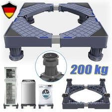 Waschmaschinen Untergestell Podest Sockel Trockner Verstellbar Erhöhung Rollen