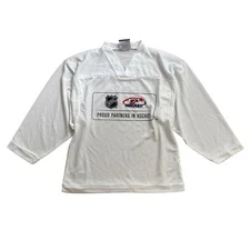 NHL USA Hockey Proud Partners In Hockey Jersey Youth Large K1 Sportswear Unisex