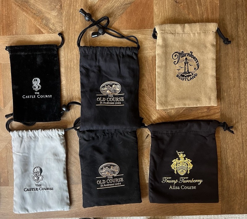 Scottish Golf Links - Tee Bags, Tees, Ball Markers - British Open Championship
