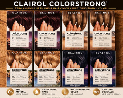 Clairol Colorstrong Hair Dye 2- Pack Bundles - Choice of color