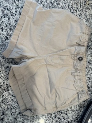 Chubbies Men s Large Shorts Chino Khaki Elastic Waist 5.5'' Inseam Preppy College