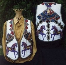 Carol McKinney Pattern - Carrousel Vest - Appliqued Cutwork