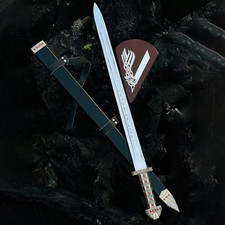 Ragnar Lothbrok Viking Sword Replica Norse Warrior Collectible Display Prop Gift
