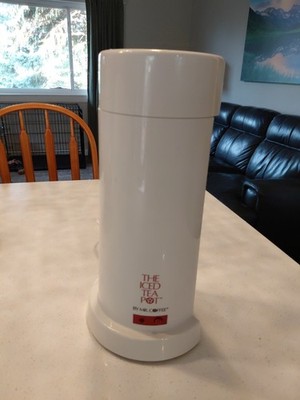 MR COFFEE - THE ICED TEA POT MAKER - 2 QT BASE ONLY Original Model TM1 Brown 
