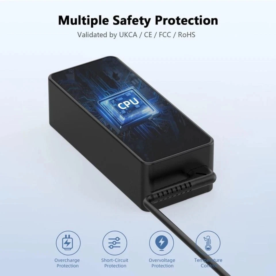 Type C Laptop Charger 65W - USB C for Apple, Lenovo, Samsung, Acer, NoteBook NEW - Image 4 of 4