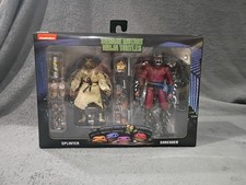 NECA TMNT Movie Splinter & Shredder Action Figure 2-Pack