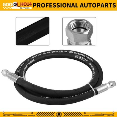 Hydraulic Hose 3/8'' With Straight  #6 Female JIC 37° (Maximum Pressure 7685 PSI)