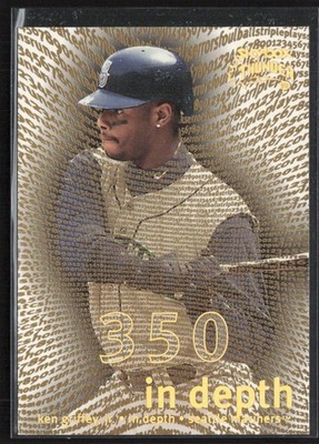 Ken Griffey Jr. 1999 Skybox Thunder In Depth #5ID Seattle Mariners