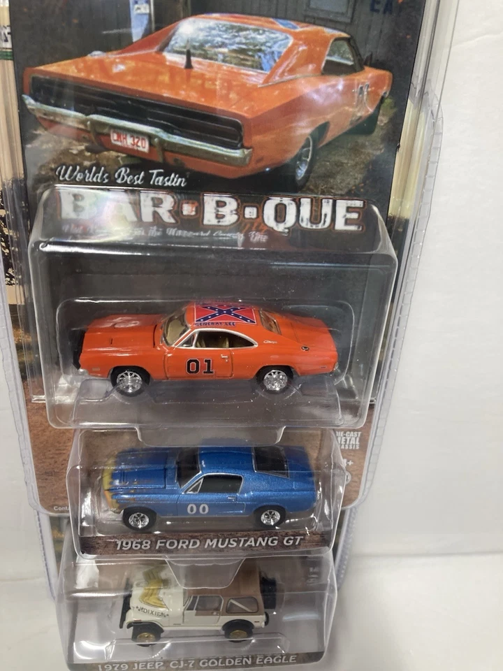 General Lee Daisys Jeep 00 Mustang All 3 Save Shipping Dukes of Hazzard diecast - Image 3 of 4
