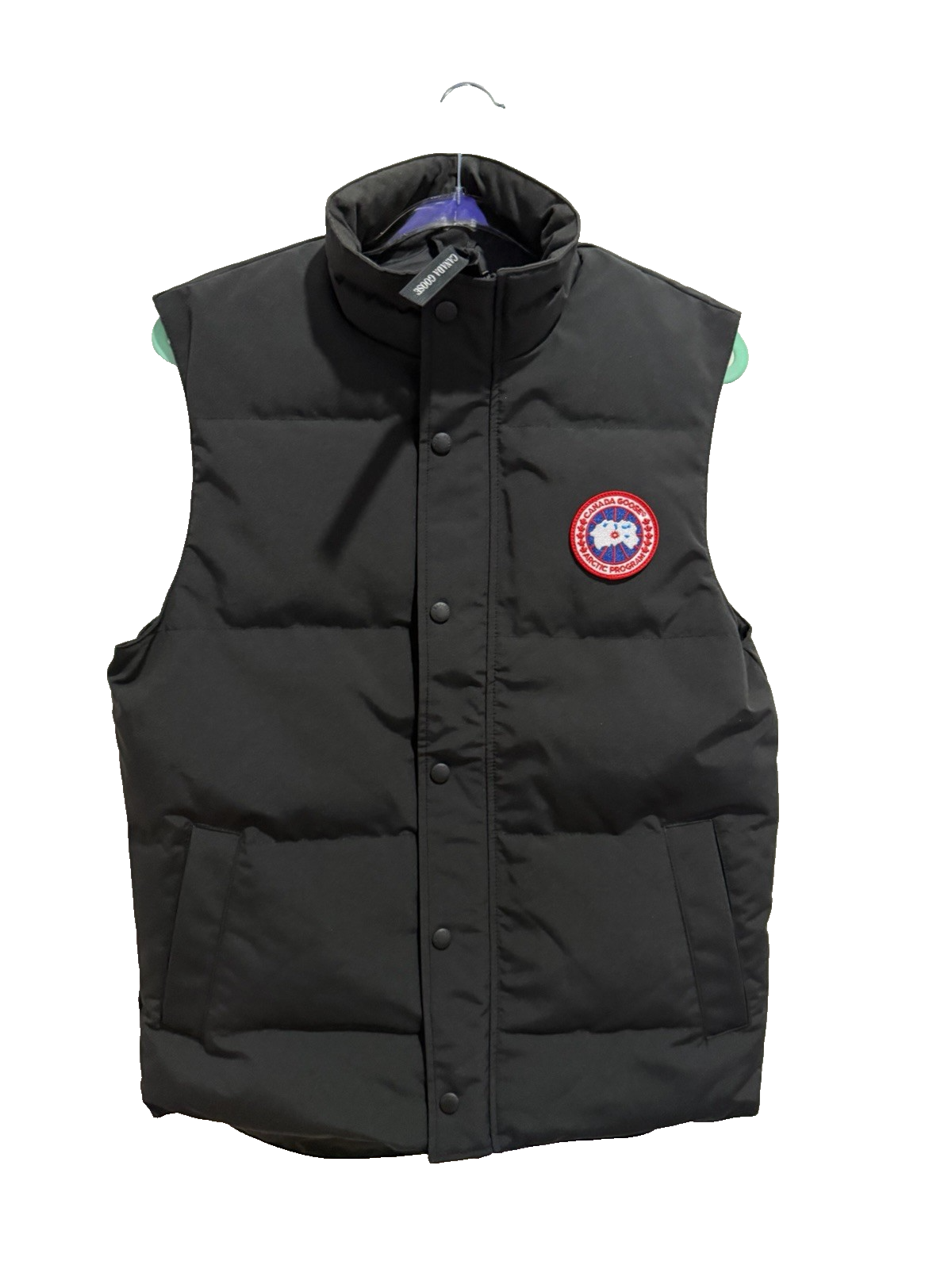 Canada Goose Garson Vest (New) - Size Small - Black