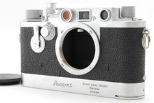 RARE w/ Leicavit TOP MINT   Leica IIIf Self Timer Red Dial JAPAN