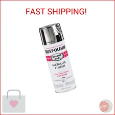 Rust-Oleum 7718830 Stops Rust Bright Coat Metallic Spray Paint, 11 Ounce (Pack o