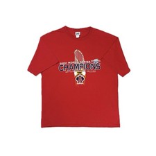 Vintage 2002 Lee Sport Los Angeles Angels Red World Series champs shirt mens XXL