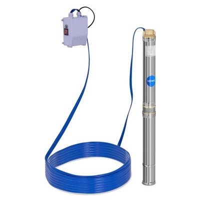 Brunnenpumpe Tauchpumpe Tiefbrunnenpumpe Wasserpumpe Gartenpumpe 370W Edelstahl