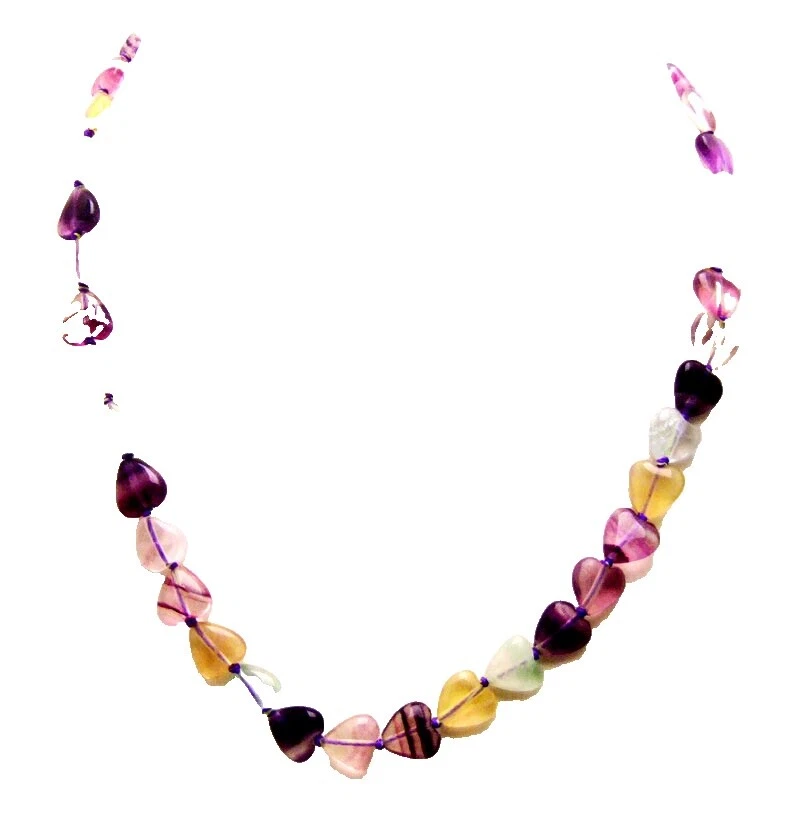 Fluorite 18k Family & Friends Fashion Necklaces & Pendants