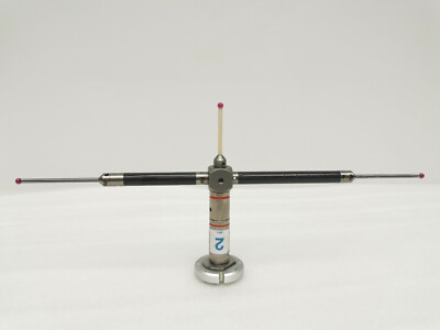 3-Way Stylus Touch Probe Ruby Ball with Adapter for CMM Machine / Zeiss & ITP _3