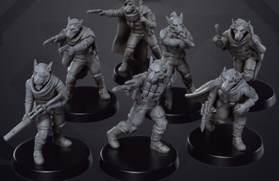 Star Wars Legion Rebel Troopers Upgrade Expansion 3d Printed