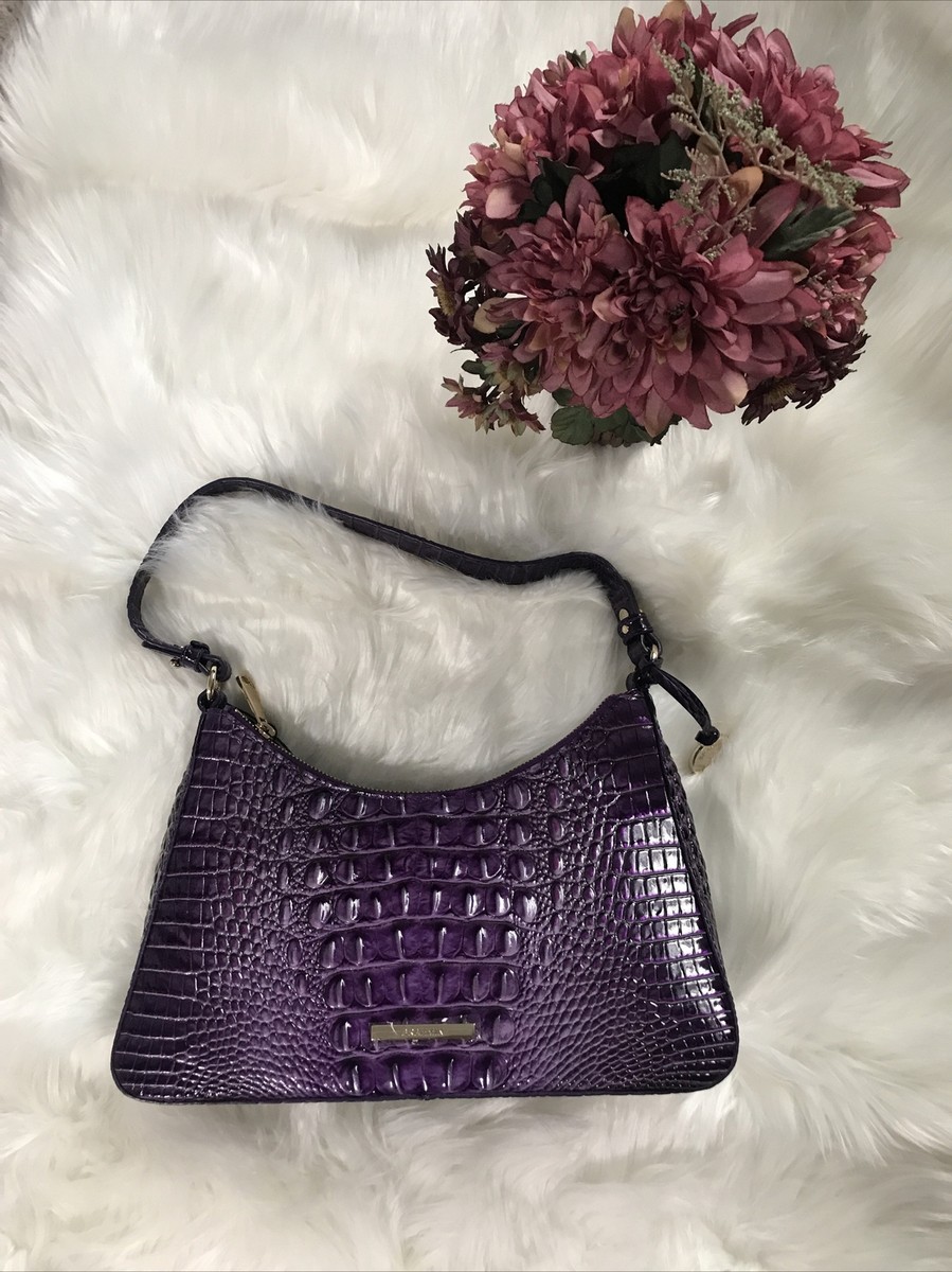 Brahmin ESME ULTRAVIOLET Genuine Leather NWT! 💜