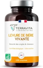 LEVURE DE BIÈRE Active BIO | Naturellement Riche en Biotine, Vitamines et Minéra