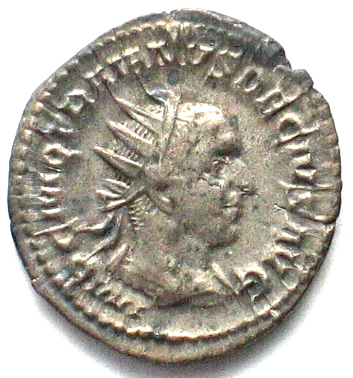 AA: Trajan Decius. AR Antoninianus. 249-251AD Rome. (Ric-IV 16c). Rsc-49. a1644