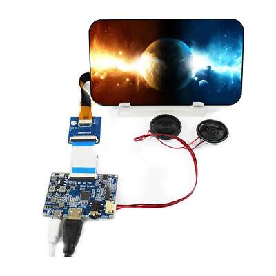 HD To MIPI Converter Board 5.5 in LS055R1SX04 1440X2560 Temped Glass LCD