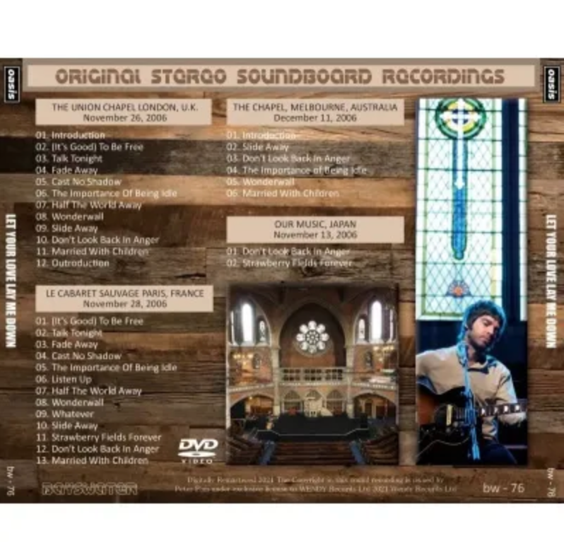 OASIS / LET YOUR LOVE LAY ME DOWN (4CD+DVD) NEW | eBay UK