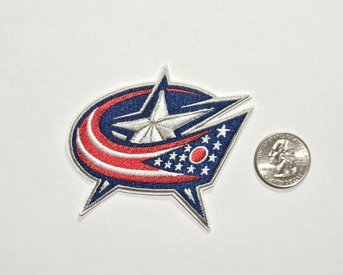 Columbus Blue Jackets Hockey Embroidered Iron On Patch X