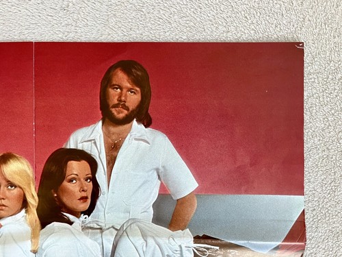 ABBA 1976 AGNETHA FRIDA Swedish Poster Music Magazine 1970s Vintage Rare - Picture 6 of 10
