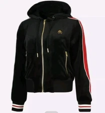 Moose Knuckles SMALL Hoodie Hooded Track Zip Long Sleeve Women LIMITED 