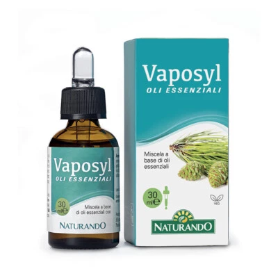 Naturando Vaposyl 30 ml | Mix Oli Essenziali Balsamici per Vie Respiratorie