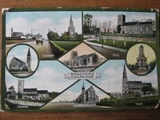 Bradford Churches, Yorkshire - posted 1910