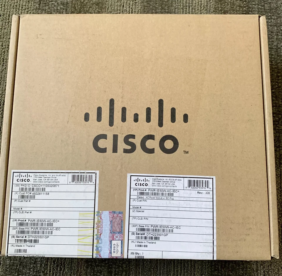 New Sealed Cisco PWR-IE50W-AC-IEC Power Module - Image 2 of 4