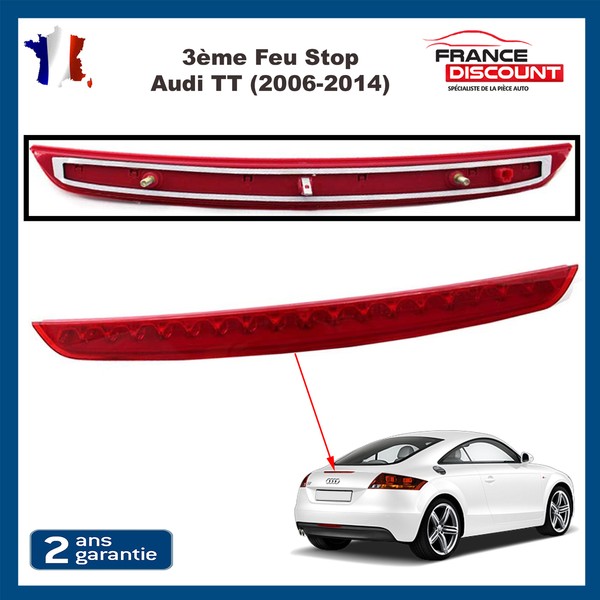 3. Bremslicht Kompatibel Mit Audi Tt 8J Tts Coupé Cabriolet Roadster 8J0945097-image