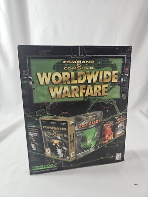 Command & Conquer Worldwide Warfare Big Box PC Sealed Mint Condition! Super Rare