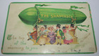 1910 St. Patricks Day Dirigible Airship The Shamrock Ellen Clapsaddle Postcard — photo 1