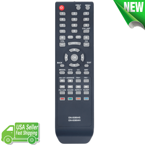 EN-83804S Replace Remote Control for Sharp LC-32Q3170U LC-40P3000U LC-43Q3000U - Picture 1 of 6