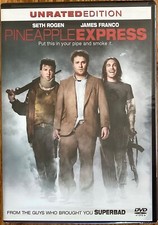 Pineapple Express DVD with Seth Rogen, James Franco, Rosie Perez, Danny McBride