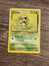 Caterpie 045/102 Base Set (Shadowless) Regular for sale online | eBay