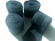 New - "Horse" Fleece Polo Wraps - 9 Foot Long - Navy Blue Color - 4 Pack