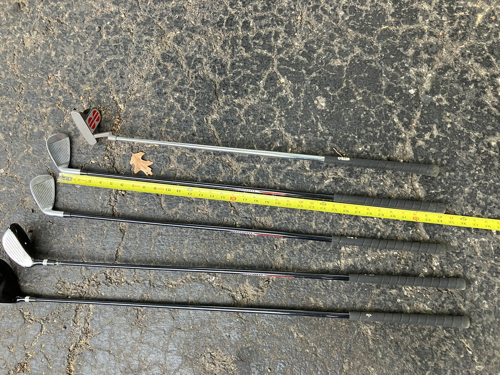 NITRO Blaster Junior Golf Club Set 5 Clubs & Bag For Kids Good