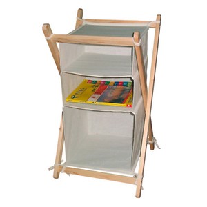 Wäscheregal Wäscheschrank Wäsche Schrank Regal Holz Klapprahmen 3