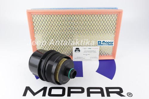Engine Oil & Air Filter Jeep Wrangler JL 20-23 3.0L Diesel 68293164AC New Mopar - Picture 5 of 6