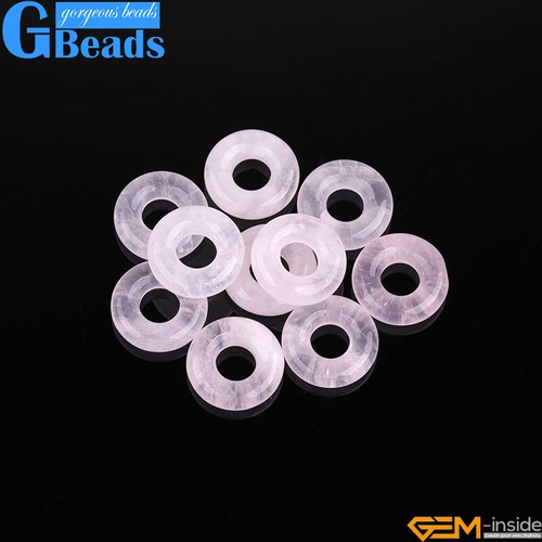 Donuts Chakra Semi Precious Scraping Beads Jewelry Making Beads 15" 3pcs 20mm - Picture 58 of 88