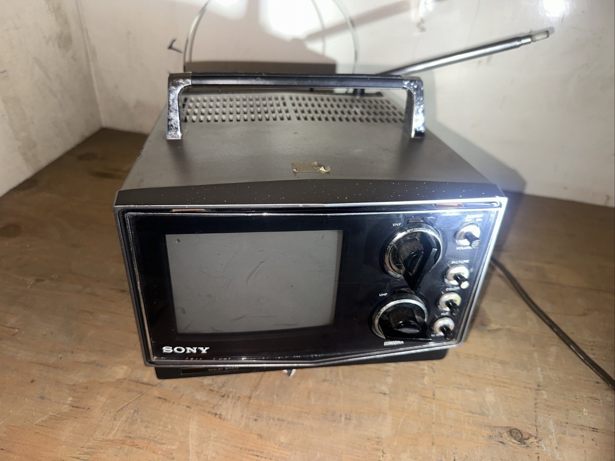 Sony KV-5100 Trinitron Portable Color TV Television Working | eBay
