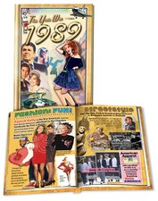 1989 Flickback Mini-Book: Birthday Gift or Anniversary Gift