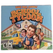 School Tycoon Rule Your School PC CD-ROM 2003 Global Star Software 
